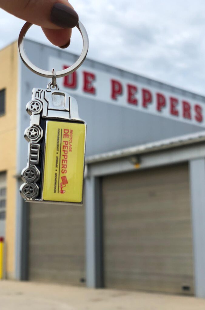Het team van De Peppers Recyclage